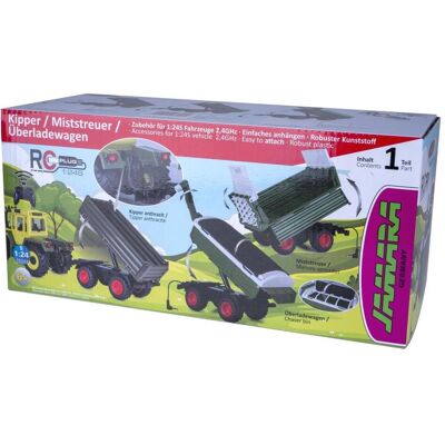 Jamara Kipper anthrazit für RC-Traktor MB-trac 1000 1:24S Jamara Kipper anthrazit für RC-Traktor MB-trac 1000 1:24S