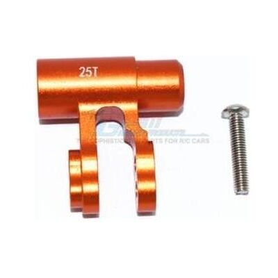 GPM aluminum standard 25t servo horn-2pc set traxxas xmaxx 8s / orange GPM aluminum standard 25t servo horn-2pc set traxxas xmaxx 8s / orange
