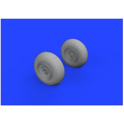 Eduard Me 410 wheels 1/72 AIRFIX Eduard Me 410 wheels 1/72 AIRFIX