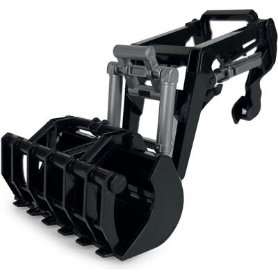 Jamara Frontlader mit Krokodilschaufel inkl. Rundballen klein für RC-Traktor 1:24S Jamara Frontlader mit Krokodilschaufel inkl. Rundballen klein für RC-Traktor 1:24S