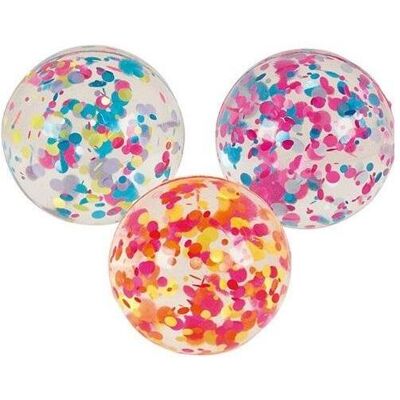 Goki Bunter Gummiball mit Punkten 45mm Mix Goki Bunter Gummiball mit Punkten 45mm Mix