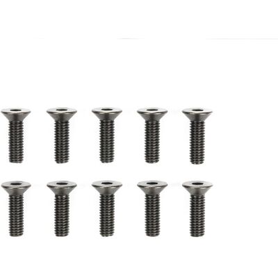 Tamiya 3x10mm Steel CS Hex Head Screws (10) Tamiya 3x10mm Steel CS Hex Head Screws (10)