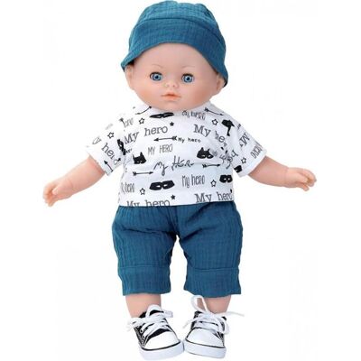 Petitcollin Petit Câlin Puppe "Marius", 36cm Petitcollin Petit Câlin Puppe "Marius", 36cm