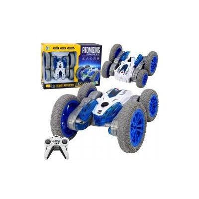 Lean Toys Ferngesteuertes Stuntauto mit RC-Lichtern, Raucheffekten und 360°-Drift (Blau) Lean Toys Ferngesteuertes Stuntauto mit RC-Lichtern, Raucheffekten und 360°-Drift (Blau)