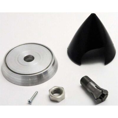 Super präzisionsspinner 50/5,0 mm für starre luftschrauben mit 8 mm bohrdurchmesser Super präzisionsspinner 50/5,0 mm für starre luftschrauben mit 8 mm bohrdurchmesser