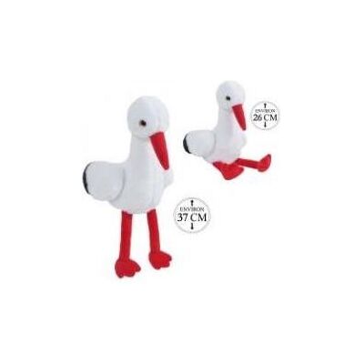 Ciuciubabka Bozami Storch Plüschtier 37 cm (37 cm) Ciuciubabka Bozami Storch Plüschtier 37 cm (37 cm)