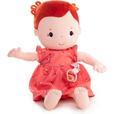 Lilliputiens Rose mit Magnet-Schnuller Lilliputiens Rose mit Magnet-Schnuller