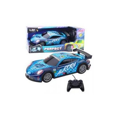 Lean Toys Rc Ferngesteuertes Rennauto Leuchtendes Gehäuse Blau Lean Toys Rc Ferngesteuertes Rennauto Leuchtendes Gehäuse Blau