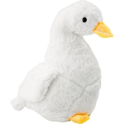 Lean Toys Plüschgans, weiss, 40 cm (40 cm) Lean Toys Plüschgans, weiss, 40 cm (40 cm)