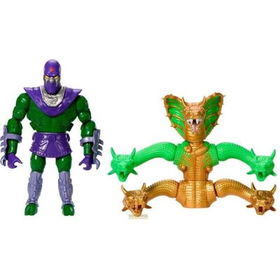 Mattel MOTU x TMNT: Turtles of Grayskull Deluxe Actionfigur King Hiss 14 cm Mattel MOTU x TMNT: Turtles of Grayskull Deluxe Actionfigur King Hiss 14 cm