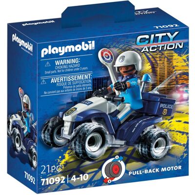Polizei-Speed Quad (71092, Playmobil City Action) Polizei-Speed Quad (71092, Playmobil City Action)