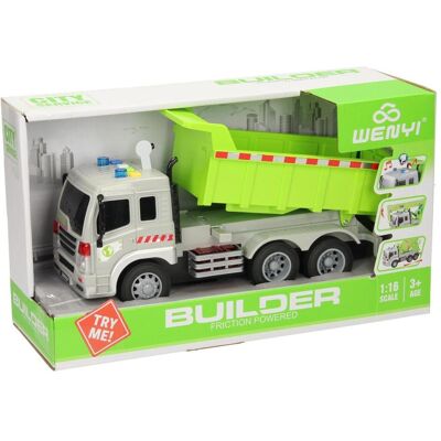 LKW mit Muldenkipper mit Licht und Ton LKW mit Muldenkipper mit Licht und Ton