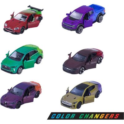 Majorette Color Changers Premium, 6-sort. Majorette Color Changers Premium, 6-sort.