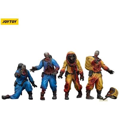 Joy Toy Zombie Dark Source Actionfiguren 4er-Pack Biochemical Lab Team 8 cm Joy Toy Zombie Dark Source Actionfiguren 4er-Pack Biochemical Lab Team 8 cm