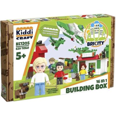 Kiddicraft KC1205 16 in 1 Building Box Kiddicraft KC1205 16 in 1 Building Box