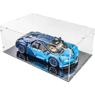 iDisplayit Acryl-Display XL für LEGO 42083 Bugatti Chiron (mit schwarzem Boden) iDisplayit Acryl-Display XL für LEGO 42083 Bugatti Chiron (mit schwarzem Boden)
