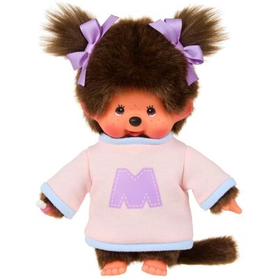 Monchhichi Bi-Color Sweater Girl 20 cm (20 cm) Monchhichi Bi-Color Sweater Girl 20 cm (20 cm)