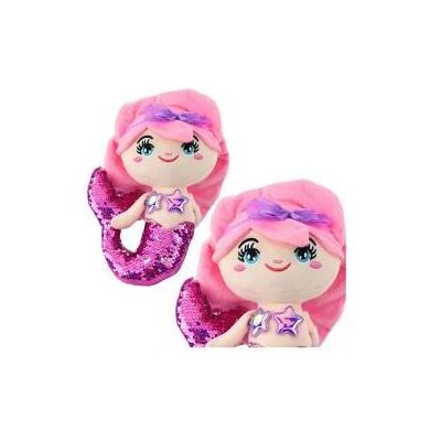 Lean Toys Lean Plüsch Meerjungfrau Kuschelschwanz In Pailletten Rosa Und Lila 28Cm (28 cm) Lean Toys Lean Plüsch Meerjungfrau Kuschelschwanz In Pailletten Rosa Und Lila 28Cm (28 cm)