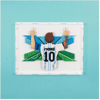 iDisplayit Acryl-Wand-Display für LEGO 43018 Lionel Messi – Torjubel (Mit weissem Hintergrund) iDisplayit Acryl-Wand-Display für LEGO 43018 Lionel Messi – Torjubel (Mit weissem Hintergrund)