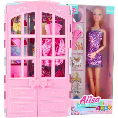 Lean Toys Lean Mode-Accessoires Anziehpuppen-Set Für Mädchen Lean Toys Lean Mode-Accessoires Anziehpuppen-Set Für Mädchen