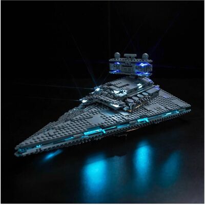 BrickBling LED Licht Set für LEGO Star Wars: Imperialer Sternzerstörer (75394) inkl. Fernbedienung BrickBling LED Licht Set für LEGO Star Wars: Imperialer Sternzerstörer (75394) inkl. Fernbedienung