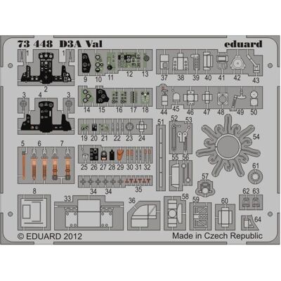 Eduard Aichi Type 99 Tauchbomber 1:72 - Flugzeugbausatz Eduard Aichi Type 99 Tauchbomber 1:72 - Flugzeugbausatz