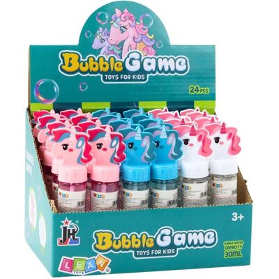 Lean Toys Lean Seifenblasen Einhorn 3-Loch Bubble Mix Farben 30Ml Lean Toys Lean Seifenblasen Einhorn 3-Loch Bubble Mix Farben 30Ml