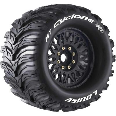 Louise MT-CYCLONE 1/8 SPORT (2) Uni-Sechskant tauschbar Felge schwarz 0 & 1/2 OFFSET HEX 17MM Louise MT-CYCLONE 1/8 SPORT (2) Uni-Sechskant tauschbar Felge schwarz 0 & 1/2 OFFSET HEX 17MM