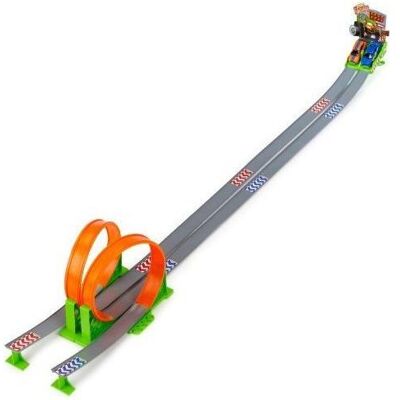 Bburago Street Fire Challenge Twin Loop Car Track Toy for 3+ Years 30070 Bburago Street Fire Challenge Twin Loop Car Track Toy for 3+ Years 30070