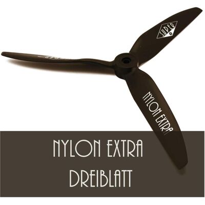 Super nylon extra 3-blatt luftschraube 40x25 cm 16x10" schwarz rechts Super nylon extra 3-blatt luftschraube 40x25 cm 16x10" schwarz rechts