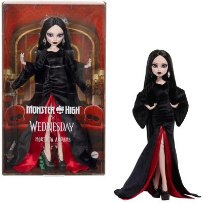 Monster Cable High Collector Wednesday Morticia Monster Cable High Collector Wednesday Morticia
