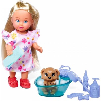 Simba Baby Doll Evička mit Hund - Spielzeugpuppe Simba Baby Doll Evička mit Hund - Spielzeugpuppe
