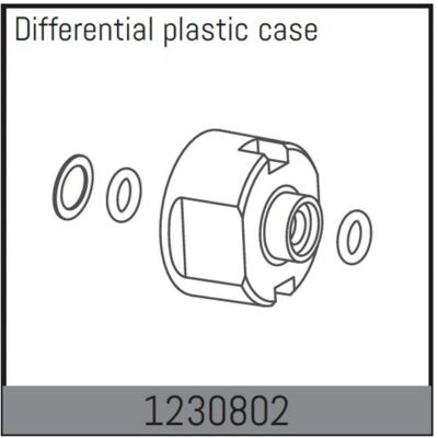 Absima Differentialgehäuse und Dichtung Absima Differentialgehäuse und Dichtung