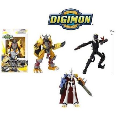 Bandai ANIME HERO. Figur Digimon 17cm sort. Bandai ANIME HERO. Figur Digimon 17cm sort.