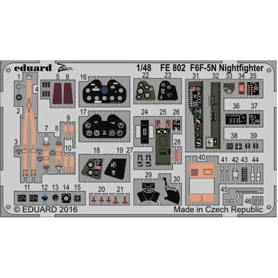 Eduard F6F-5N Nightfighter for Eduard F6F-5N Nightfighter for