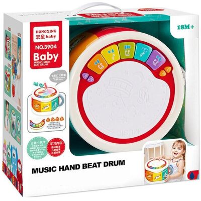 Lean Toys Leantoys Interaktive Trommel für Kleinkinder Lean Toys Leantoys Interaktive Trommel für Kleinkinder