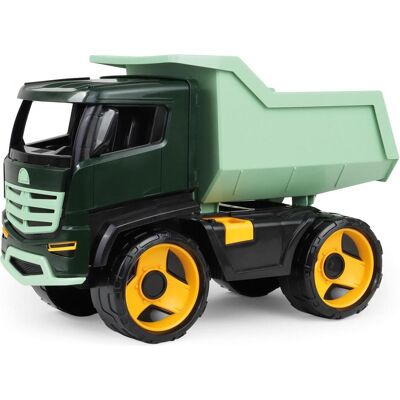Lena GIGA TRUCKS Muldenkipper Titan, dunkelgrün, Schaukarton Lena GIGA TRUCKS Muldenkipper Titan, dunkelgrün, Schaukarton