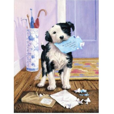 Magni Malen nach Zahlen Junior Hund mit Post 33x24cm Magni Malen nach Zahlen Junior Hund mit Post 33x24cm