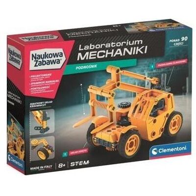 Clementoni Laboratorium Mechaniki - Podnośnik teleskopowy Clementoni Laboratorium Mechaniki - Podnośnik teleskopowy