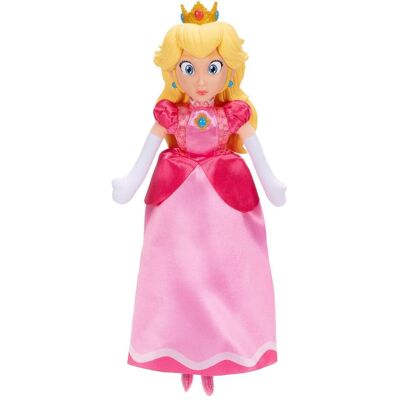 Jakks Pacific Super Mario Galaxy, le film Figurine en peluche Princess Peach 23 cm (23 cm) Jakks Pacific Super Mario Galaxy, le film Figurine en peluche Princess Peach 23 cm (23 cm)