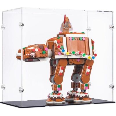 iDisplayit Acryl-Display für LEGO 40806 Star Wars Lebkuchen AT-AT (Mit schwarzem Boden) iDisplayit Acryl-Display für LEGO 40806 Star Wars Lebkuchen AT-AT (Mit schwarzem Boden)