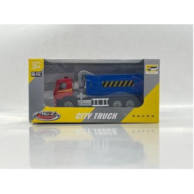 MSZ Die-cast model Volvo Crane Truck, 1:72 MSZ Die-cast model Volvo Crane Truck, 1:72