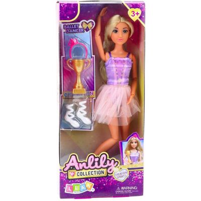 Lean Toys Lean Anlily Ballerina Puppe Im Kleid Bewegliche Gliedmassen Zubehör Lean Toys Lean Anlily Ballerina Puppe Im Kleid Bewegliche Gliedmassen Zubehör
