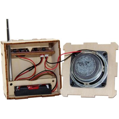 Sol-Expert 3D Holz Bausatz BT-Lautsprecher mit FM Radio Sol-Expert 3D Holz Bausatz BT-Lautsprecher mit FM Radio