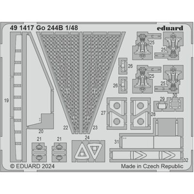 Eduard Go 244B 1/48 ICM Eduard Go 244B 1/48 ICM