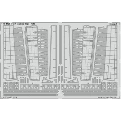 Eduard FM-1 landing flaps 1/48 Eduard FM-1 landing flaps 1/48