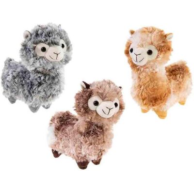 Heunec LAMA stehend 3-fach sortiert (Plüsch, 15cm) (18 cm) Heunec LAMA stehend 3-fach sortiert (Plüsch, 15cm) (18 cm)