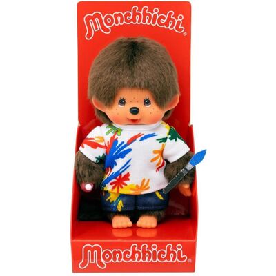Magni Monchhichi Plüschfigur Painting Boy 20cm (24 cm) Magni Monchhichi Plüschfigur Painting Boy 20cm (24 cm)