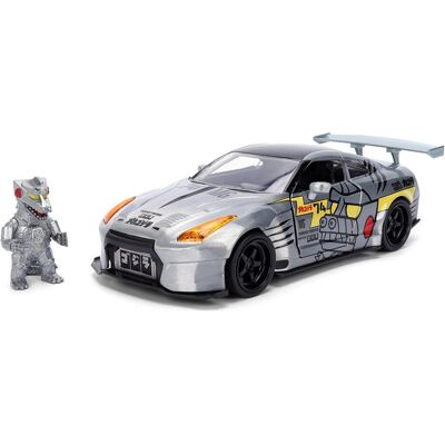 Jada Mechagodzilla 2009 Nissan GT-R 1:24 Jada Mechagodzilla 2009 Nissan GT-R 1:24
