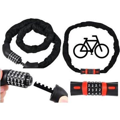 Lean Toys, Veloschloss, (60 cm) Lean Toys, Veloschloss, (60 cm)